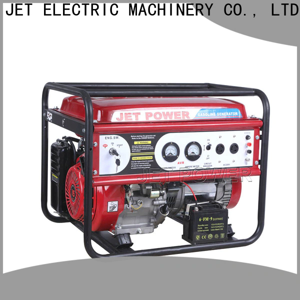Jet Power portable gasoline generator suppliers for electrical power