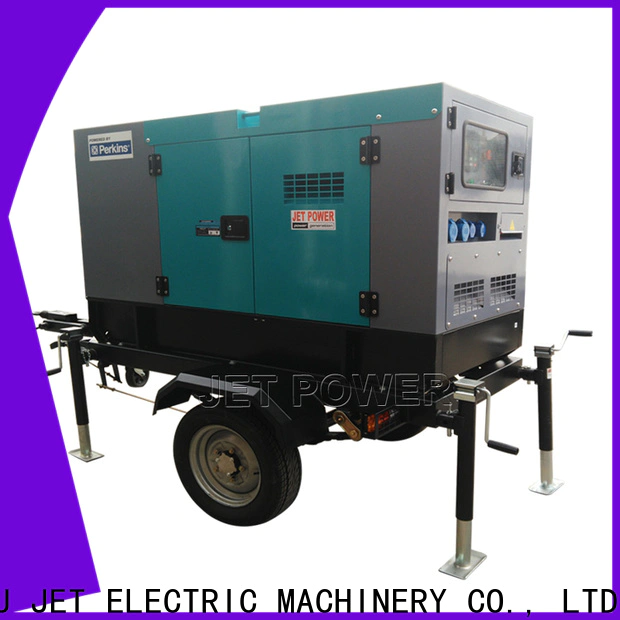 Jet Power factory price trailer diesel generator supply for electrical power