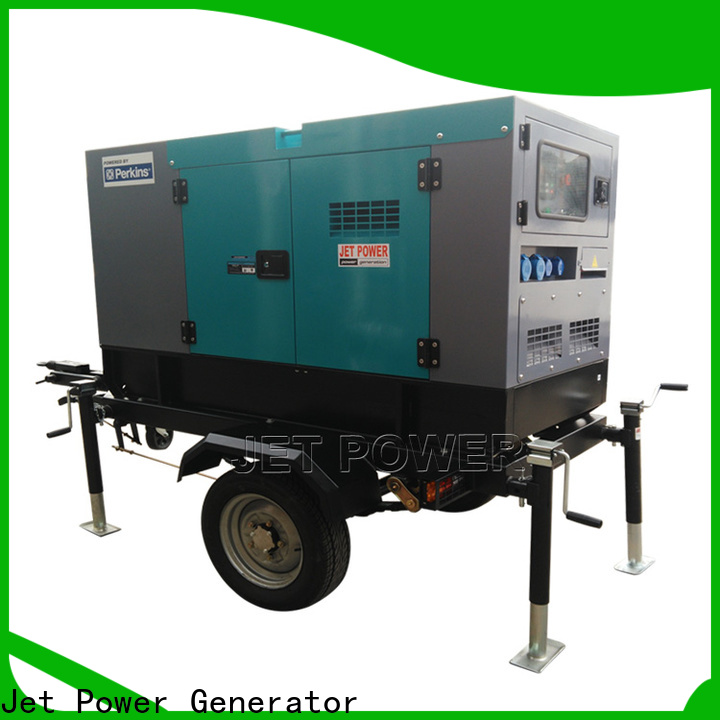 Jet Power good trailer diesel generator supply for business