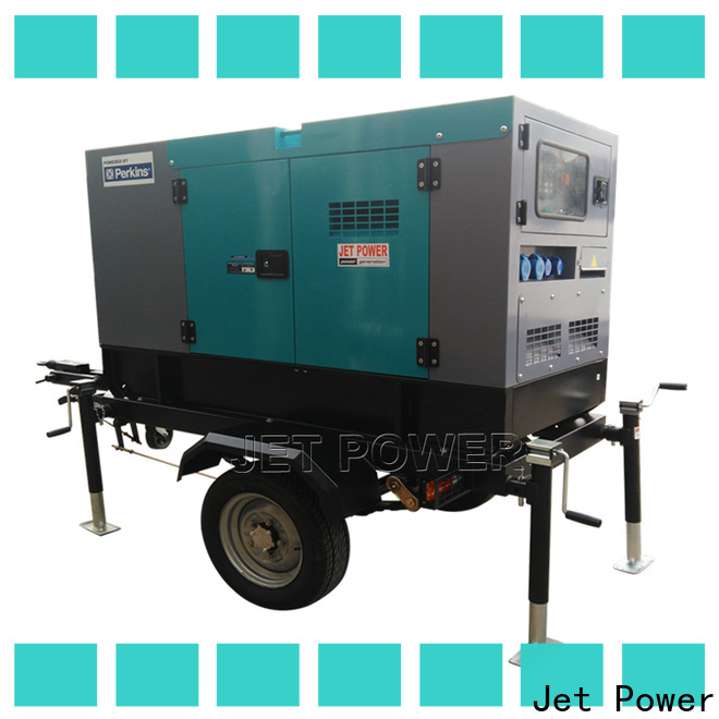 Jet Power latest diesel trailer generator factory for electrical power