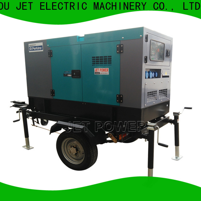 Jet Power excellent trailer diesel generator supply for business