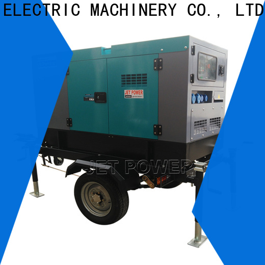 Jet Power professional trailer diesel generator factory for sale