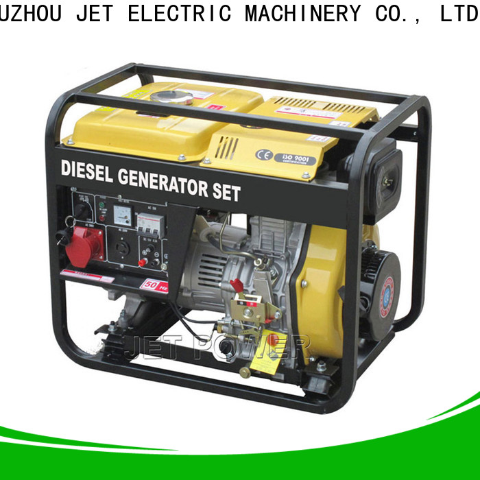 Jet Power air cooled diesel generator set company for electrical power