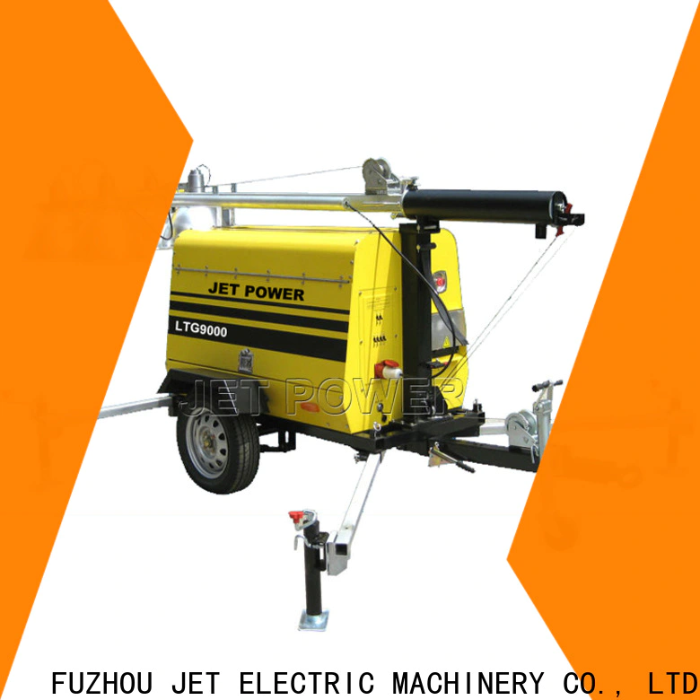 Jet Power excellent portable light tower generator suppliers for business