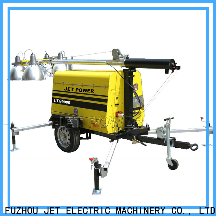 Jet Power light tower generator factory for business