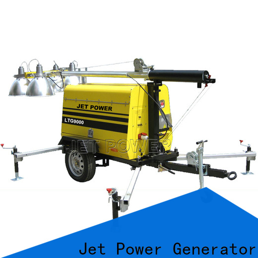 Jet Power light tower generator factory for electrical power