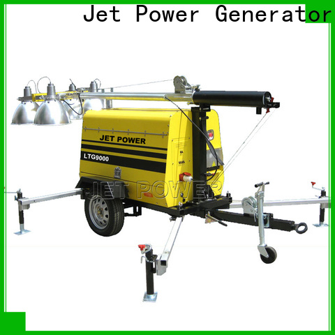 Jet Power top light tower generators supply for sale