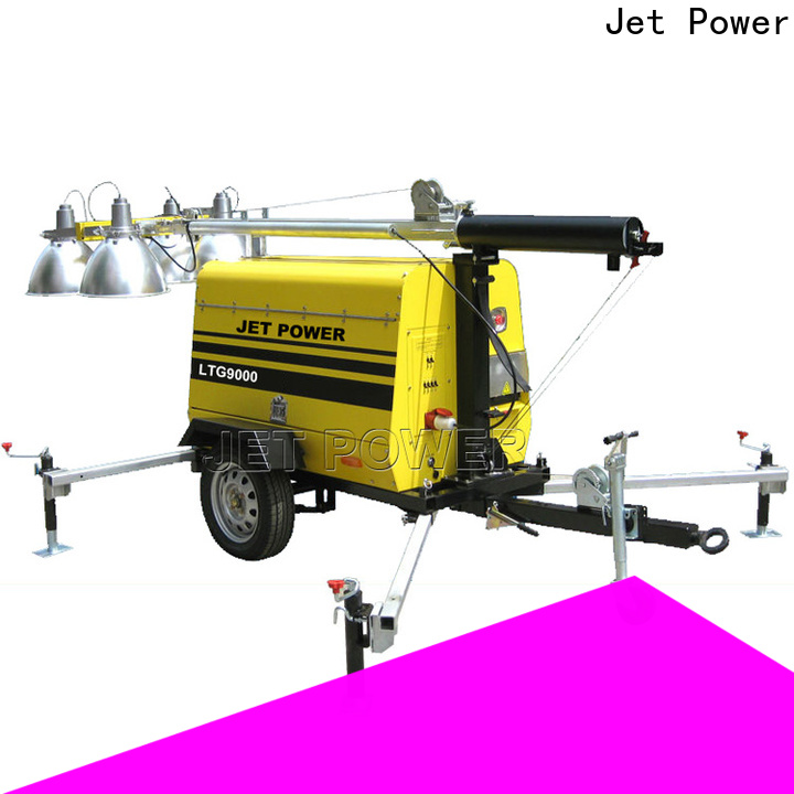 Jet Power latest light tower generators company for electrical power