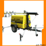professional portable light tower generator suppliers for electrical power