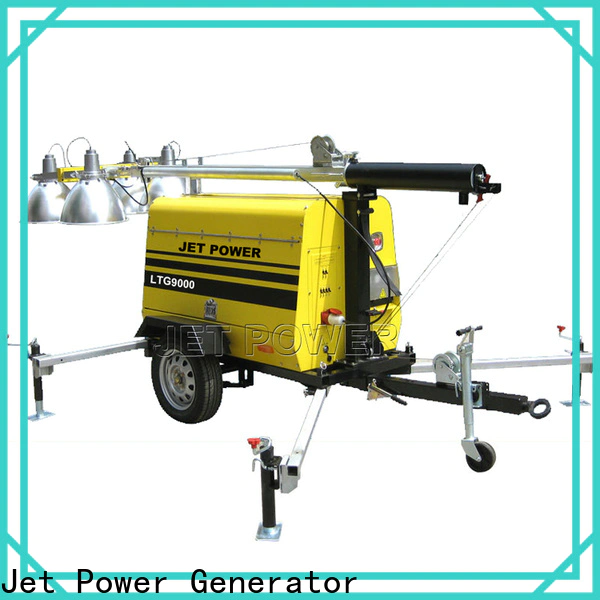 Jet Power best portable light tower generator manufacturers for electrical power