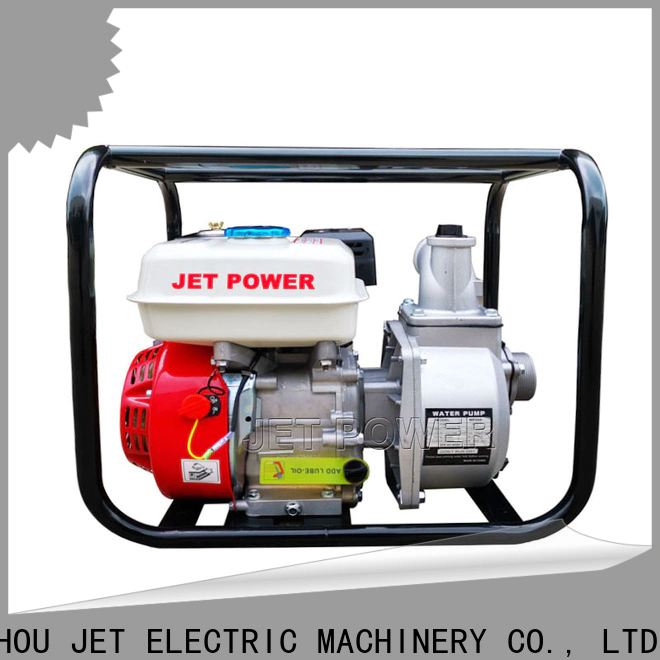 Jet Power gasoline powered water pump supply for business