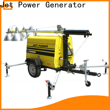 Jet Power portable light tower generator manufacturers for business
