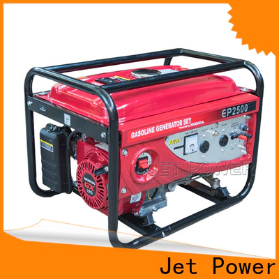 Jet Power gasoline generator set manufacturers for electrical power