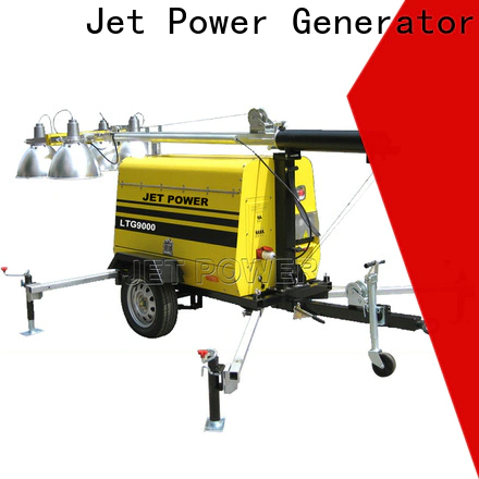 Jet Power wholesale light tower generators manufacturers for electrical power