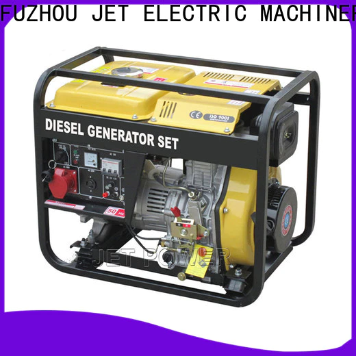 Jet Power air cooled diesel generator set manufacturers for electrical power