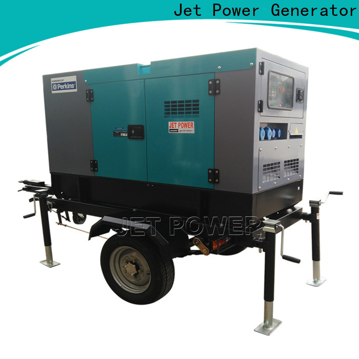 Jet Power hot sale trailer diesel generator company for electrical power