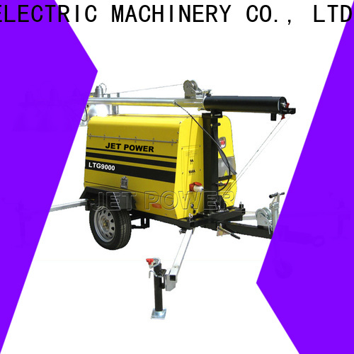 Jet Power light tower generator suppliers for electrical power