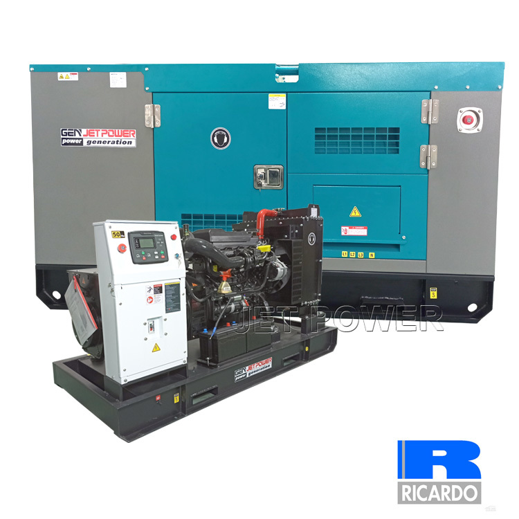 Electrical Ricardo Water Cooled Diesel Generator Set Supply
